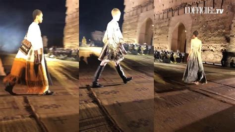 defile dior marrakech 2019|dior and morocco.